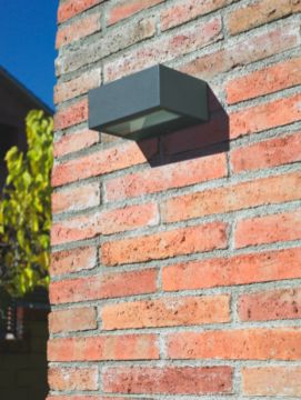 Small Modern External Wall Light - Colour Options ID Large View