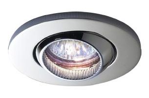 Polished Chrome 90 Minute Fire Rated Showerlight IP65 - DISCONTINUED Large View