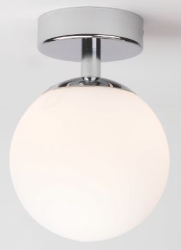 A Round Opal Glass Bathroom Ceiling Light ID Large View