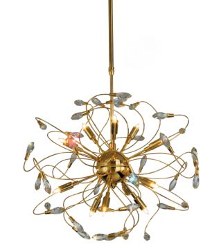 A Stunning Strass Swarovski Crystal 12 Lamp Chandelier ID Large View