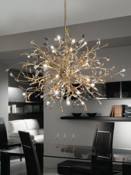 A Stunning Strass Swarovski Chandelier - Colour Options ID Large View