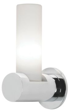 A Polished Chrome Single Bathroom Wall Light ID  Large View