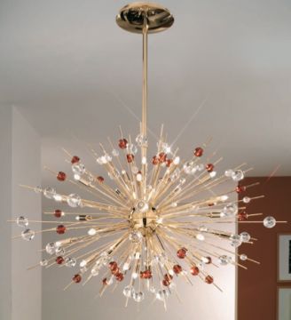A Stunning Ceiling Light Explosion in Gold - Colour Options ID  Large View