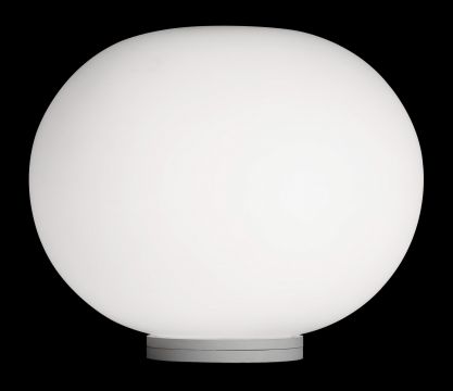 FLOS GLO-BALL BASIC ZERO Opal Glass Table Lamp ID  Large View