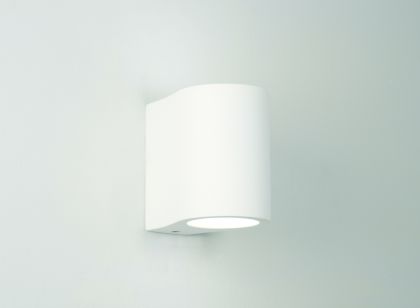 A Small Modern Up and Down Rounded Oblong Wall Light ID Large View