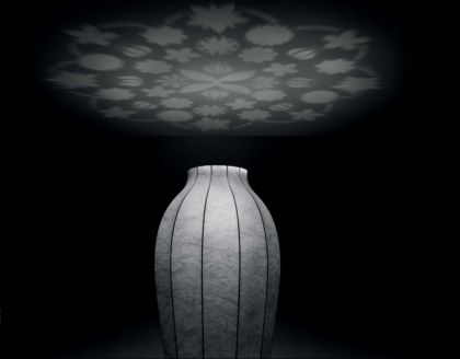 FLOS CHRYSALIS - Cocoon Style Floor Lamp -Ceiling Pattern iD Large View