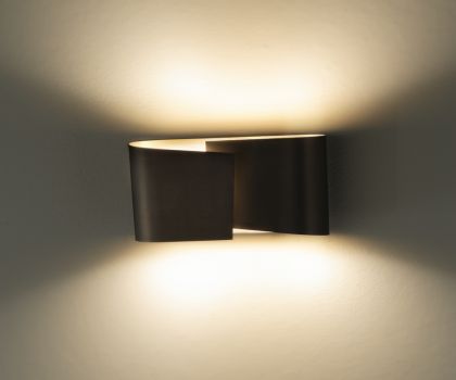 Holtkotter Overlapping Metal Wall Light- Colour Options ID Large View