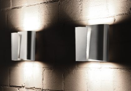Holtkotter Overlapping Metal Wall Light - Colour Options ID Large View