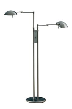 Holtkotter Twin Head Floor Lamp - Colour Options ID Large View