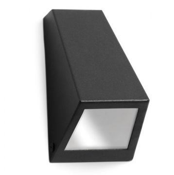 A Small Modern Angled Wall Light for External Use - DISCONTINUED Large View