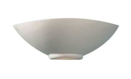 An Uplighter Wall Light in Unglazed Ceramic ID Large View