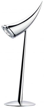 FLOS ARÀ - Horn-Shaped Table Lamp Finished in Polished Chrome - DISCONTINUED Large View