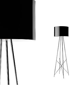 FLOS RAY F1 - A Stylish Floor Lamp- Colour Options ID Large View