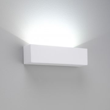 LED Contempoary White Plaster Wall Uplighter ID  Large View