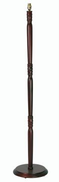 A Traditional Wooden Floor Stand - Mahogany ID Large View