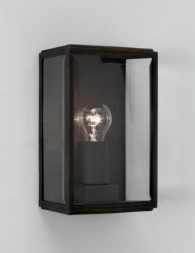 A Simple Outdoor Box Lantern - Black ID Large View