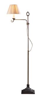 An Adjustable Floor Lamp - Aged Brass ID Large View