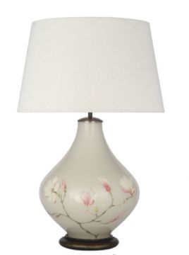 Jenny Worrall Magnolia - Hand-Painted Table Lamp ID DISCONTINUED Large View