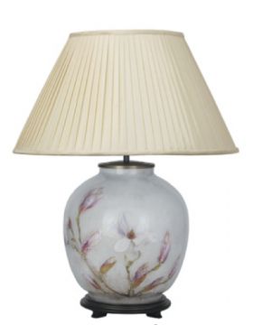 Jenny Worrall Magnolia - Hand-Painted Table Lamp ID DISCONTINUED Large View
