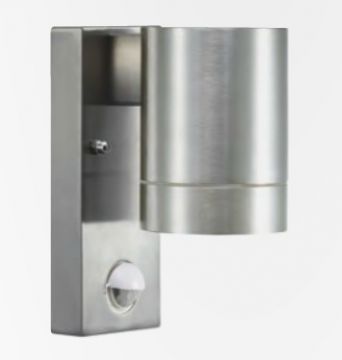A Modern Outdoor Downlighter with Motion Sensor - Aluminium ID Large View