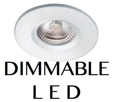 WHITE COB Dimmable 8 Watt LED Downlighter - DISCONTINUED Large View