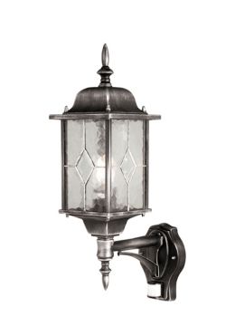 A Traditional Exterior Wall Light with PIR Sensor ID Large View