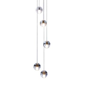 BOCCI 14.5 Five Suspended Pendant Ceiling Fixture ID Large View