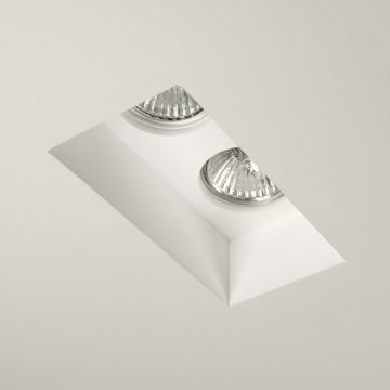Twin Fixed Trimless Downlighter- LED Option ID Large View