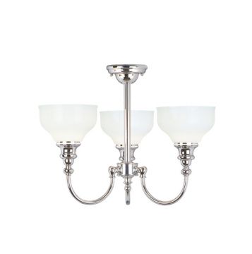 Classical Style 3LT Bathroom Chandelier in Chrome ID Large View