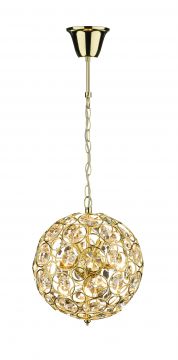 6 Light Pendant Diameter 300mm Gold Finish - DISCONTINUED Large View