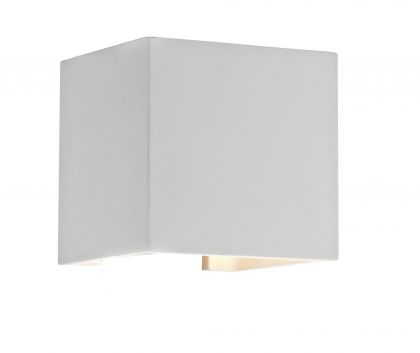 White Plaster 3w LED Wall Washer ID Large View