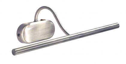 Satin Chrome Contemporary Slimline Picture Light ID Large View