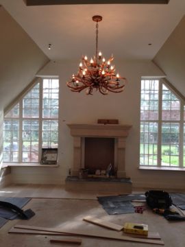Project Work - Large Antler Chandelier - Private Home ID Large View