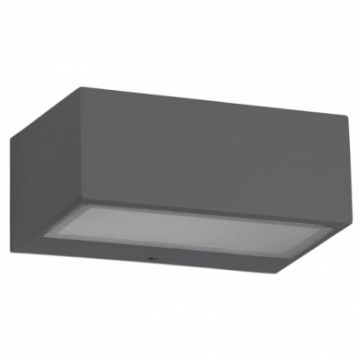 Dark Grey Modern Exterior Up and Down Light - DISCONTINUED Large View