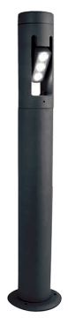 Modern LED Graphite Exterior Post  85 cm ID Large View