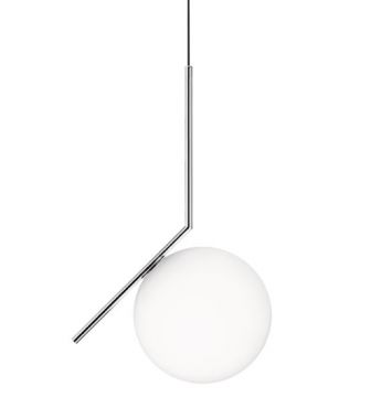 FLOS IC S2 - Suspension Lamp - Brass or Chrome ID Large View