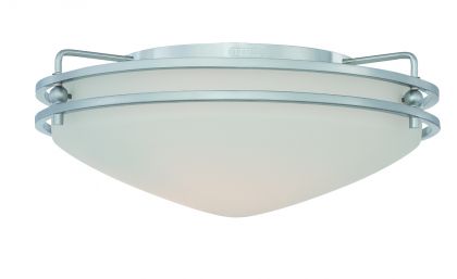 Small Polished Chrome Flush Ceiling Light ID Large View