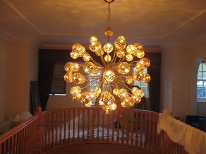 Stunning Italian stairwell light. Made to measure special project ID Large View