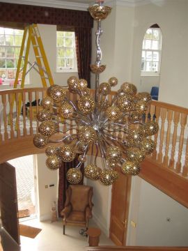 Stunning Italian stairwell light. Made to measure special project ID Large View