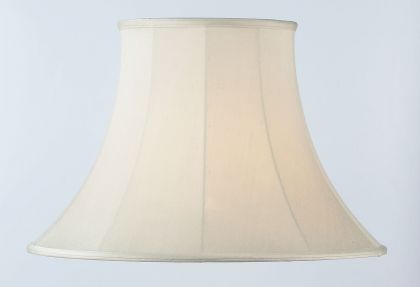 Carrie bowed empire style cream fabric shade- instore only ID Large View