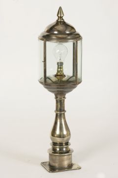 Sold brass pillar lantern- Various colour options ID Large View