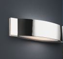 Chrome Wall Uplighter with Diffuser and Optional Colour Inserts - DISCONTINUED 1