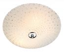 A 40 cm ø Frosted and clear glass flush celing light ID  