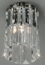A Compact Cylindrical Swarovski© Crystal Ceiling Light ID