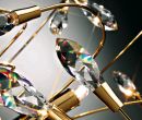 A Stunning Strass Swarovski Crystal 12 Lamp Chandelier ID 1