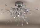 Ceiling Light with Strass Swarovski Crystal -Colour Options ID