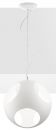 Contemporary White Metal Single Emmental Pendant ID