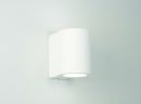 A Small Modern Up and Down Rounded Oblong Wall Light ID