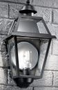 A Large Exterior Wall Mounted Lantern with Polycarbonate Lenses ID