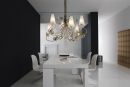A Beautiful Italian Chandelier with Delicate LED Flowers ID 1